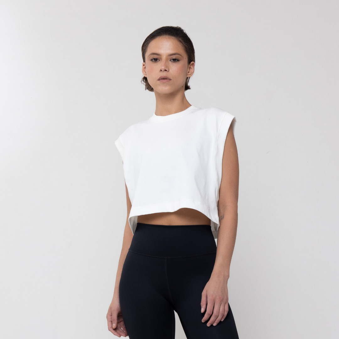 COTTON TANK TOP / BOXY SHIRT