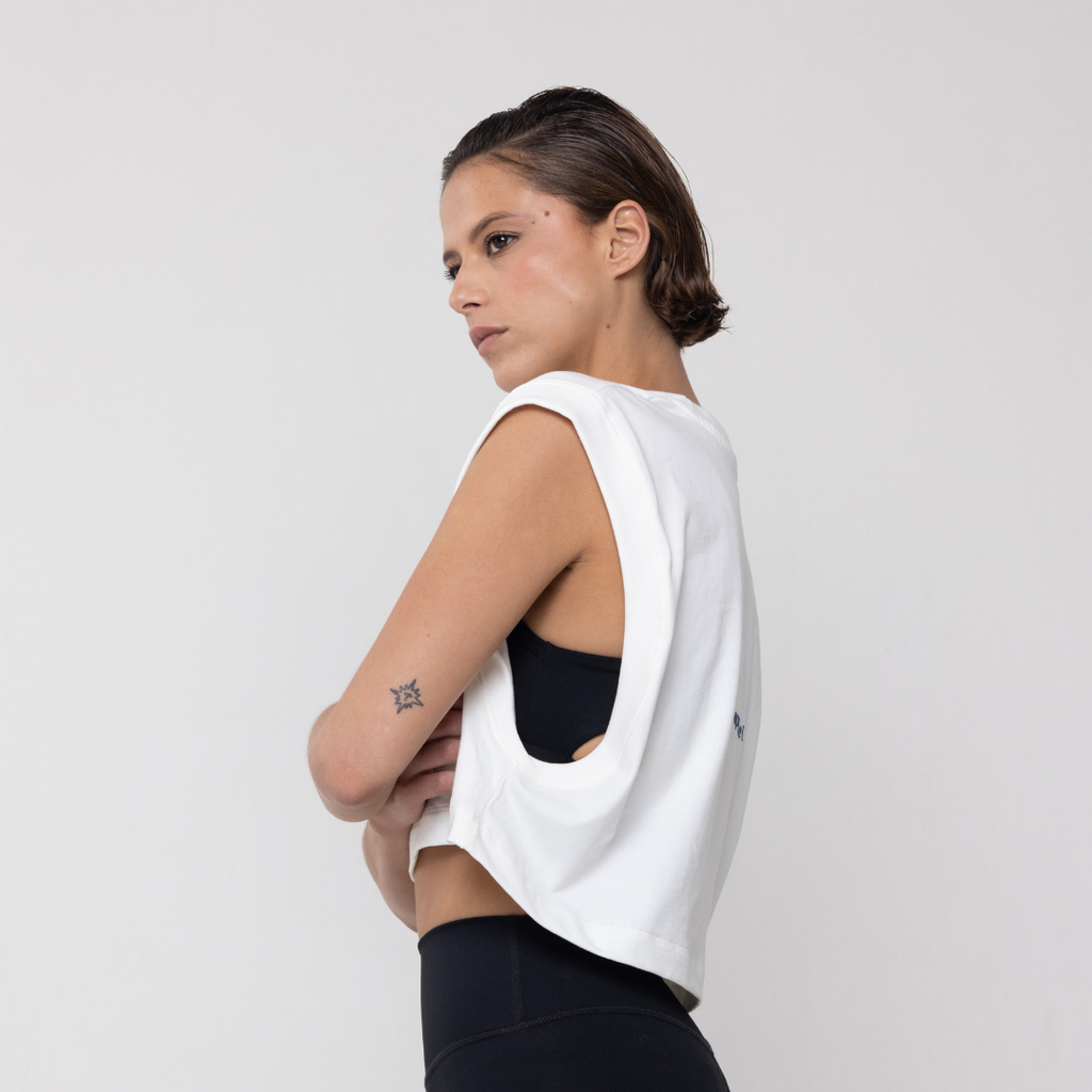 COTTON TANK TOP / BOXY SHIRT