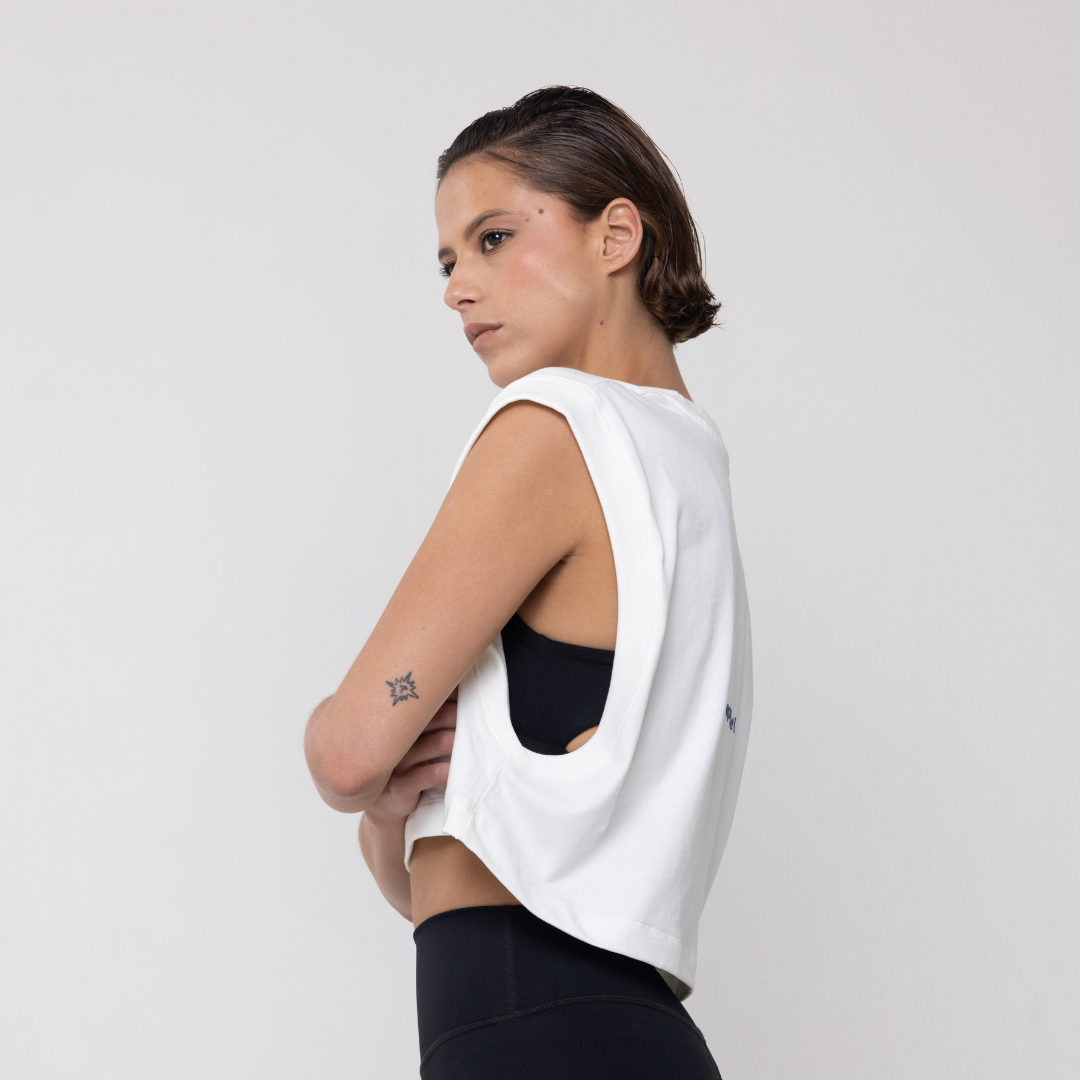 COTTON TANK TOP / BOXY SHIRT